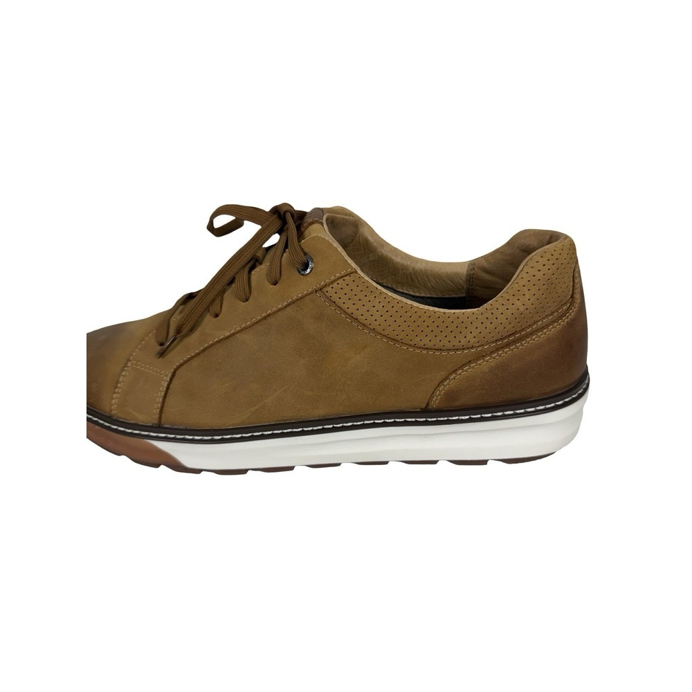 Johnston & Murphy Mens US 12 Shoes McGuffey Lug Lace To Toe Sneakers Distressed - Picture 12 of 16